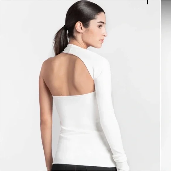 Marcella Manhattan One Shoulder Top Medium NWT - Picture 3 of 9